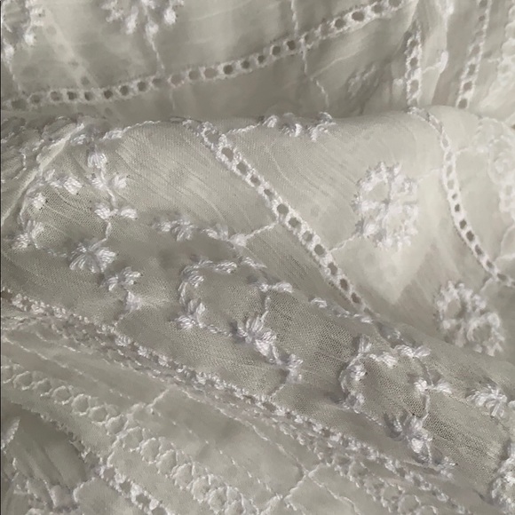 Tie front cropped blouse size S - Picture 5 of 7